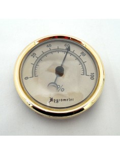 Hygromètre analogique pour vitrine à cigare