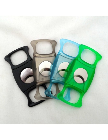 Coupe cigare double lame "fluo"