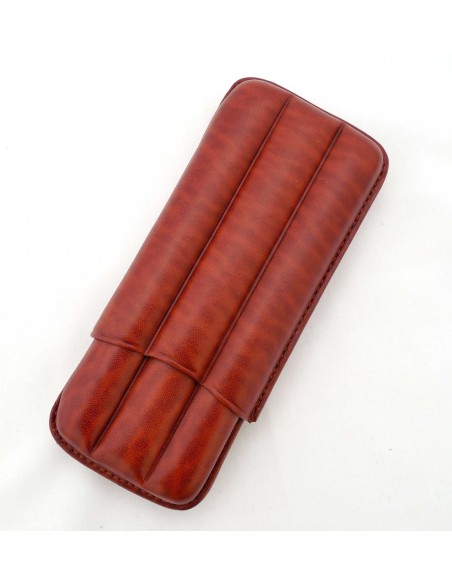 Etui cigare CADIZ 2-3 Coronas Vachette