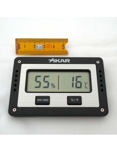 Hygromètre cigare digital XIKAR extra plat 833