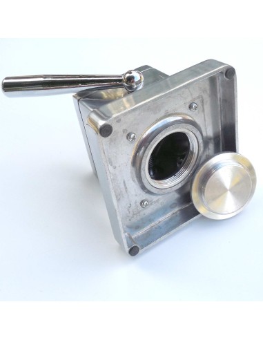 Coupe cigare de bureau coupe en Vé & Droite aluminium poli