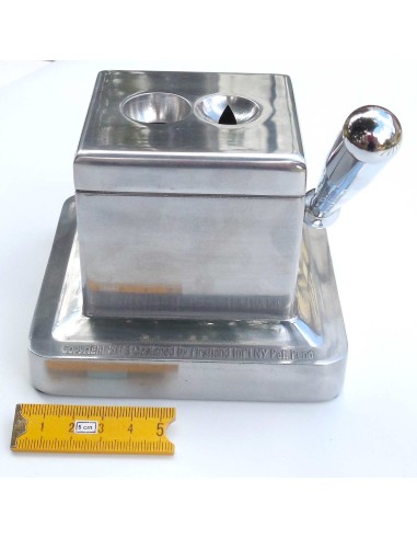 Coupe cigare de bureau coupe en Vé & Droite aluminium poli