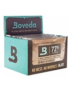 Boveda 60g - cube 12 sachets  72%  