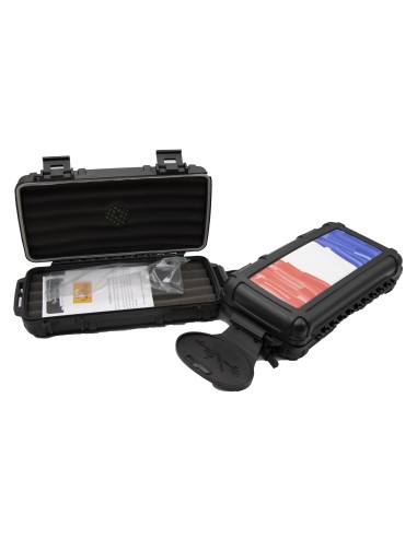 cave voyage 5 cigares drapeau francais