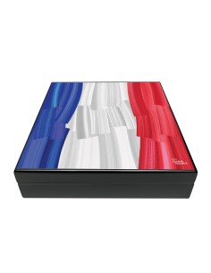 cave 15 cigares drapeau francais