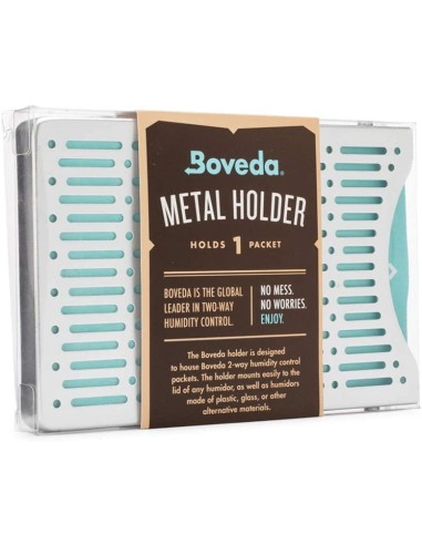 Support alu 1 ou 2 sachets BOVEDA