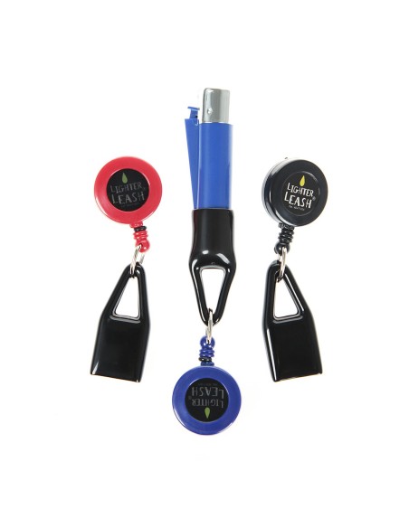 Laisse rétractable pour briquet Bic