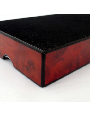 Cendrier métal et bois 2 fumeurs