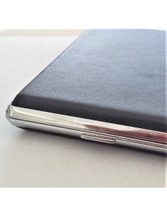 Etui 20 cigarettes 100'S métal et peau