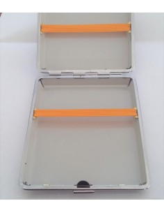 Etui 20 cigarettes 100'S métal et peau 2