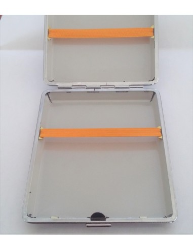 Etui 20 cigarettes 100'S métal et peau