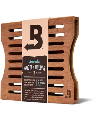 Support Boveda humidification 2 sachets côte à côte