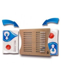 Support Boveda humidification 2 sachets côte à côte