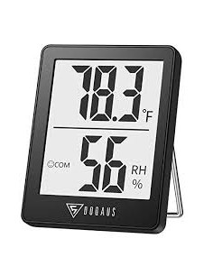 Thermo-Hygromètre pour vitrine à cigare DOQAUS