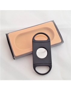 Coupe cigare double lame, résine, bouts ronds