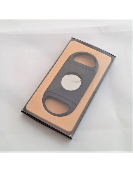 Coupe cigare double lame, résine, bouts ronds