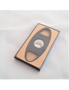 Coupe cigare double lame, résine, bouts ovales 2