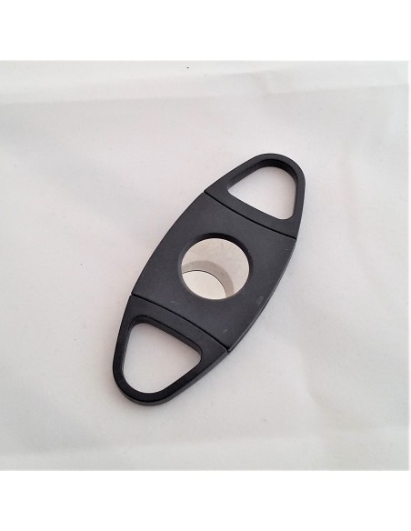 Coupe cigare double lame, résine, bouts ovales