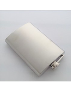 Flasque inox polie 8 oz (24cl)
