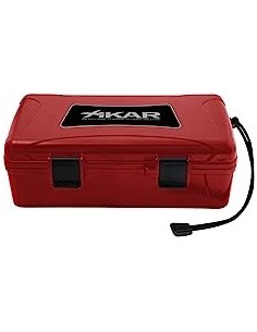 Etui Cigare ABS XIKAR 10 cigares rouge