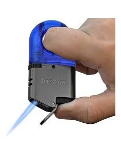 Briquet Cigare Pipe 1 flamme torche inversable 2