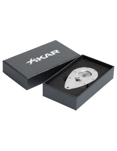 Coupe cigare borgne XIKAR argent