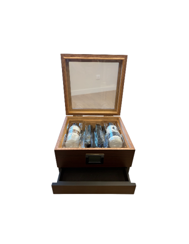 Cave à cigares Mag finition noyer