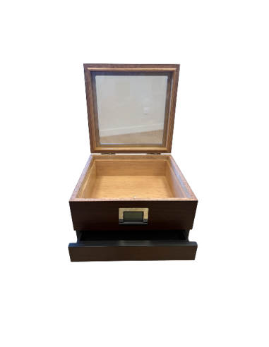 Cave à cigare Renzo finition noyer