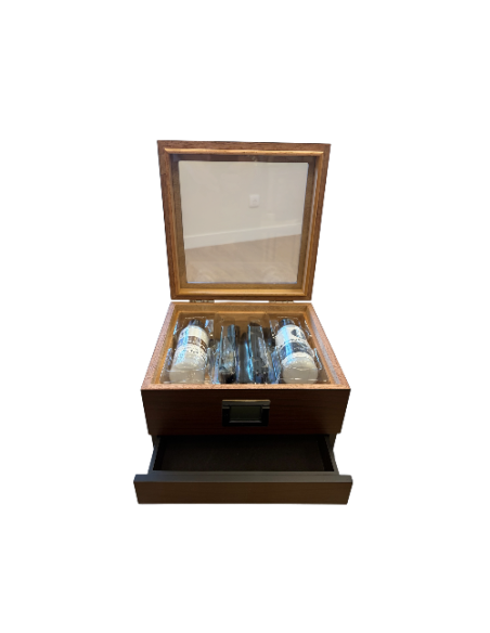 Cave à cigare Renzo finition noyer