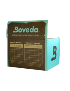 Boveda 60g  cube de 12 Rh 72% 2