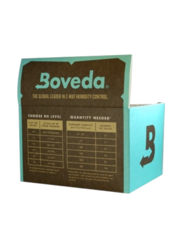 Boveda 60g  cube de 12 Rh 72%