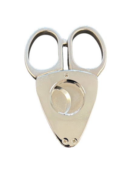 Ciseaux coupe cigare métal chromé