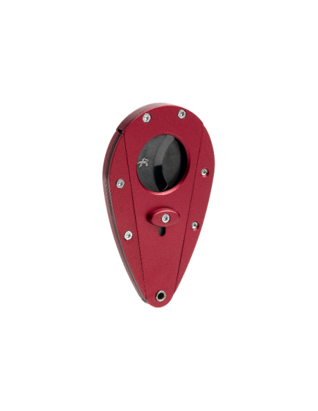 Coupe-cigare XIKAR acier Rouge - Lames noires