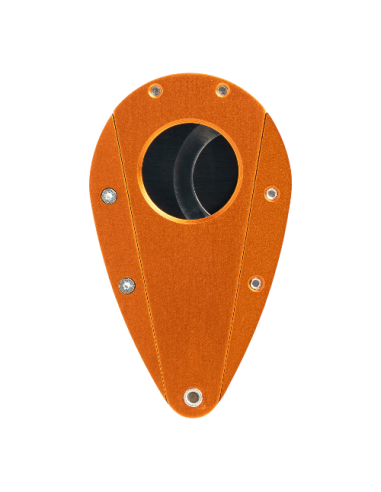 Coupe-cigare XIKAR acier Orange - Lames noires