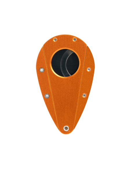 Coupe-cigare XIKAR acier Orange - Lames noires