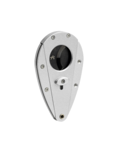 Coupe-cigare acier gris et lames noires