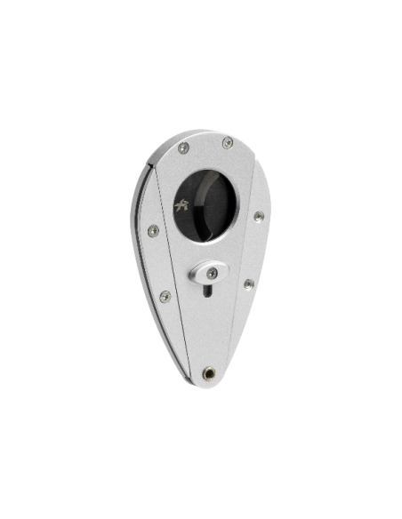 Coupe-cigare acier gris et lames noires