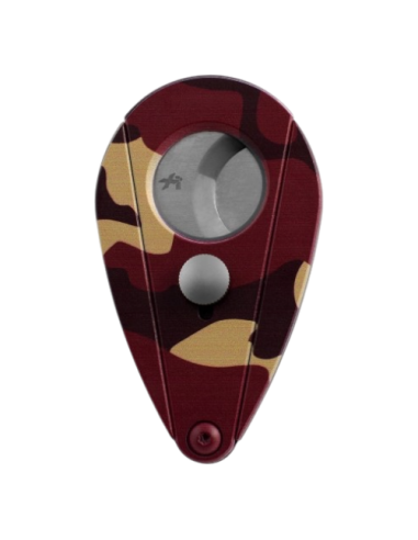 Coupe-cigares XIKAR Camo Bordeaux