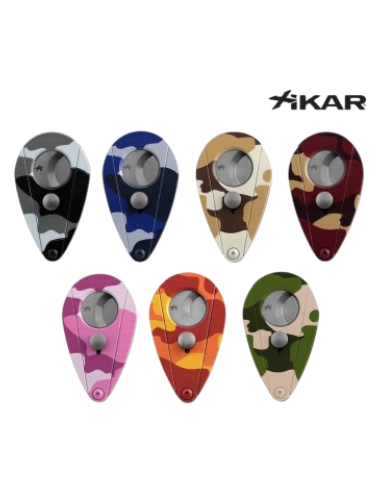 Coupe-cigares XIKAR Camo Bordeaux