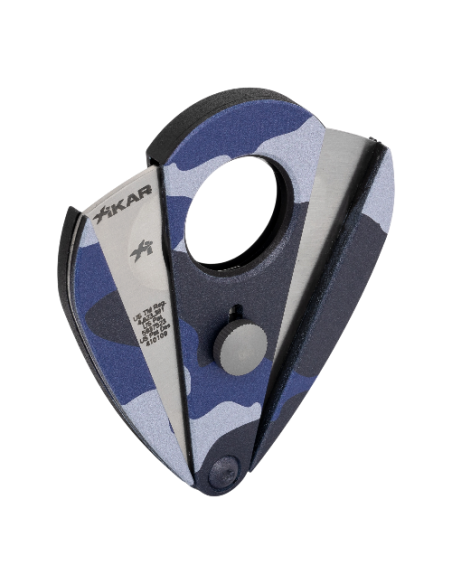 Coupe-cigare XIKAR Camo Bleu