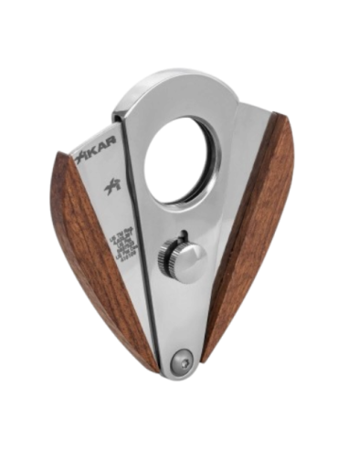 Coupe cigare double lame papillon Xikar redwood