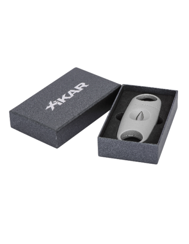 Coupe-cigare XIKAR Coupe en V - Argent