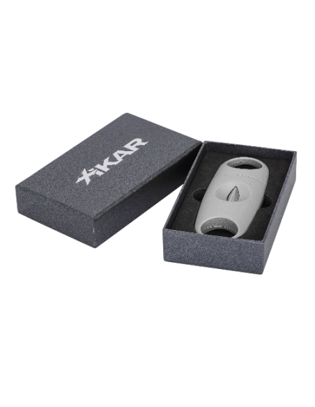 Coupe-cigare XIKAR Coupe en V - Argent