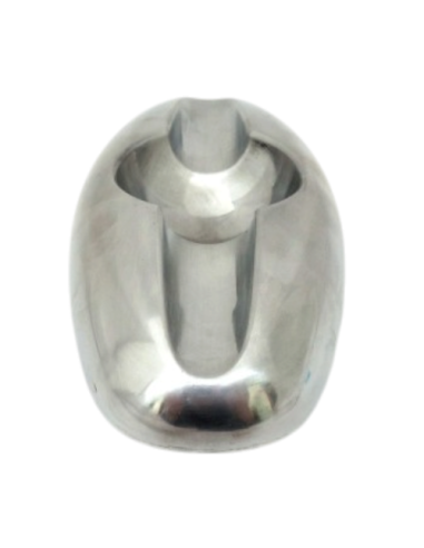 Cendrier Galet  2 Cigares  Aluminium