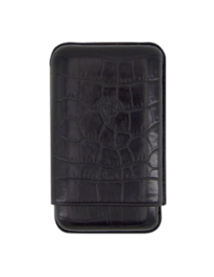 Etui Caïman IPV Robusto 3 cigares - Noir