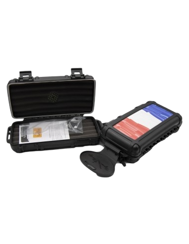 Etui Cigar Caddy 5 cigares FRANCE