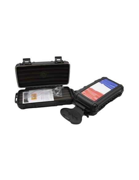 Etui Cigar Caddy 5 cigares FRANCE