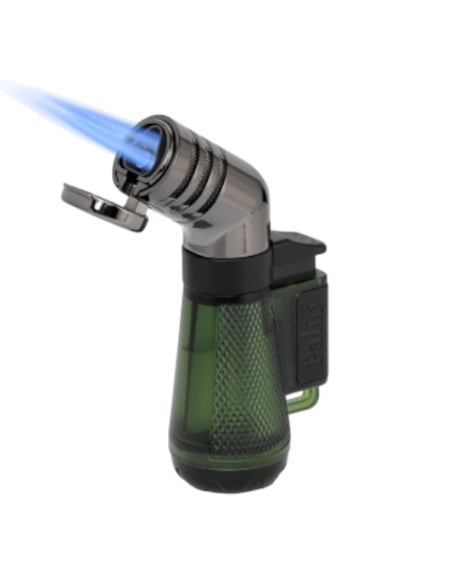 Briquet torche PALIO Squadra 3 flammes - Vert
