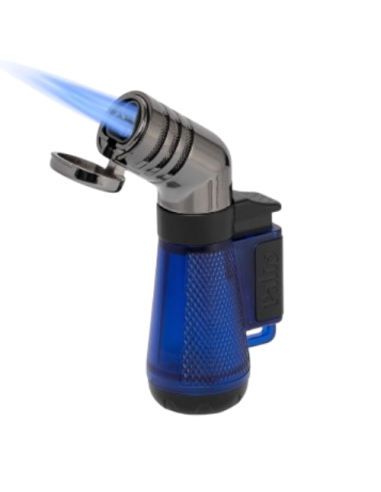 Briquet torche PALIO Squadra 3 flammes - Bleu
