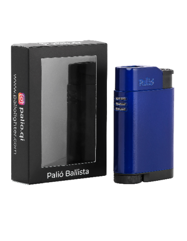 Briquet de salon torche Palio Ballista - Bleu